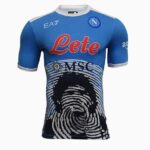 SSC Napoli Special Edition Sky Blue Maradona Match Shirt 2021/2022
