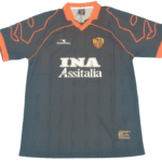 ROMA 1999-2000 AWAY BLACK RETRO FOOTBALL SHIRT