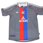 LYON 2001-2002 THIRD GREY RETRO FOOTBALL SHIRT