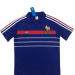 FRANCE EURO 1984 HOME FOOTBALL SHIRT