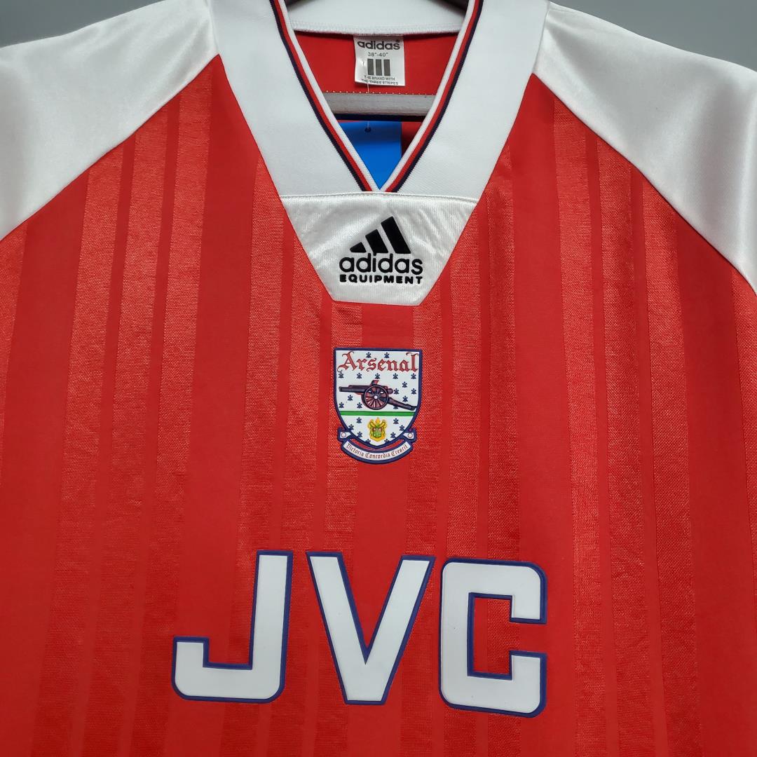 Arsenal Adidas JVC 1991 1992 1993 BRUISED BANANA Jersey Shirt XL