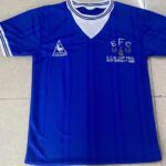 EVERTON 1985 E.C.W. CUP FINAL HOME RETRO FOOTBALL SHIRT