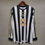 NEWCASTLE UNITED 1997-1999 LONG SLEEVE HOME RETRO FOOTBALL SHIRT