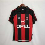 AC MILAN 2000 - 2001 HOME RETRO FOOTBALL SHIRT