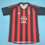 AC MILAN 2002 - 2003 HOME RETRO FOOTBALL SHIRT