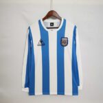 Argentina 1986 World Cup Home Retro Long Sleeve Jersey