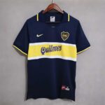 BOCA JUNIORS 1996-1997 RETRO HOME FOOTBALL SHIRT