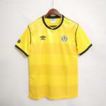 SCOTLAND 1986 AWAY YELLOW RETRO FOOTBALL SHIRT