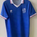 NETHERLANDS 1991 BLUE RETRO AWAY FOOTBALL SHIRT