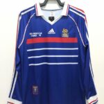 FRANCE WORLD CUP 1998 HOME LONG SLEEVE FOOTBALL SHIRT