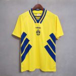 Sweden 1994 World Cup Home Football Shirt