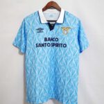LAZIO 1991-1992 HOME RETRO FOOTBALL SHIRT