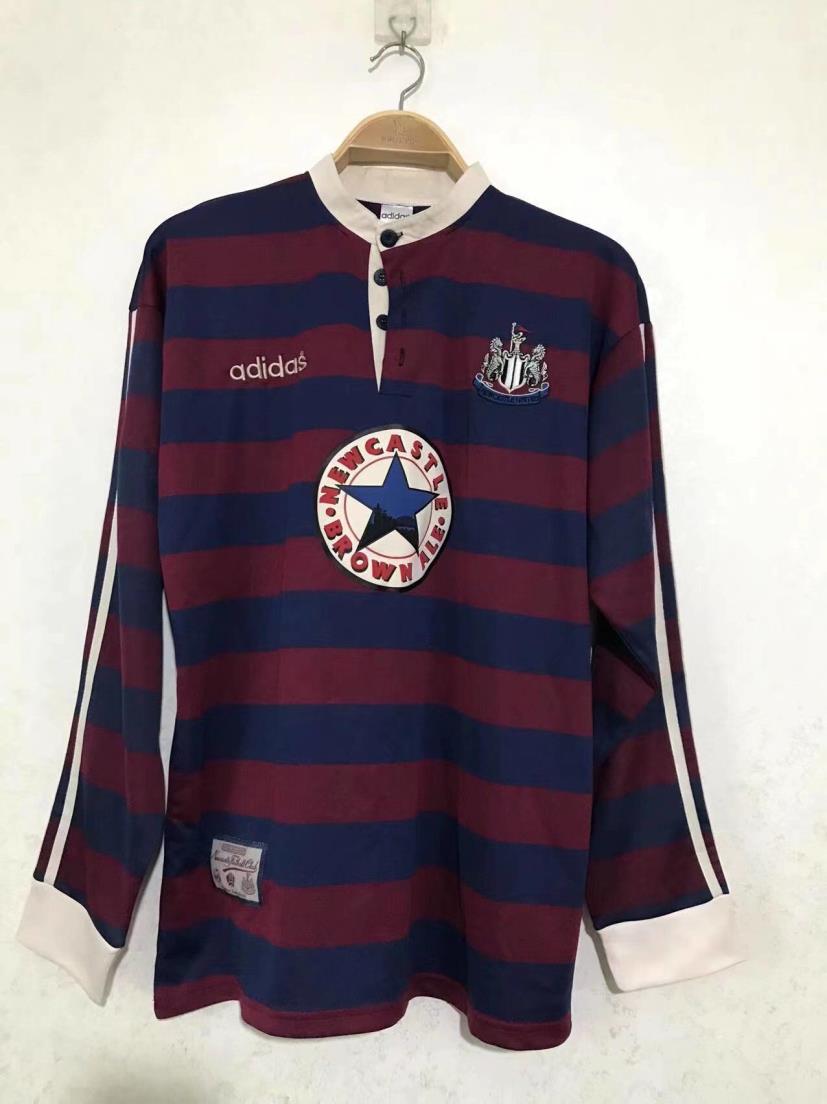 Retro Newcastle Away Long Sleeve Jersey 97/99 By Adidas | Newcastle United