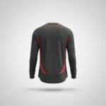 AC MILAN 2006 - 2007 Away Third Black Long Sleeve Retro Football Shirt - Image 3
