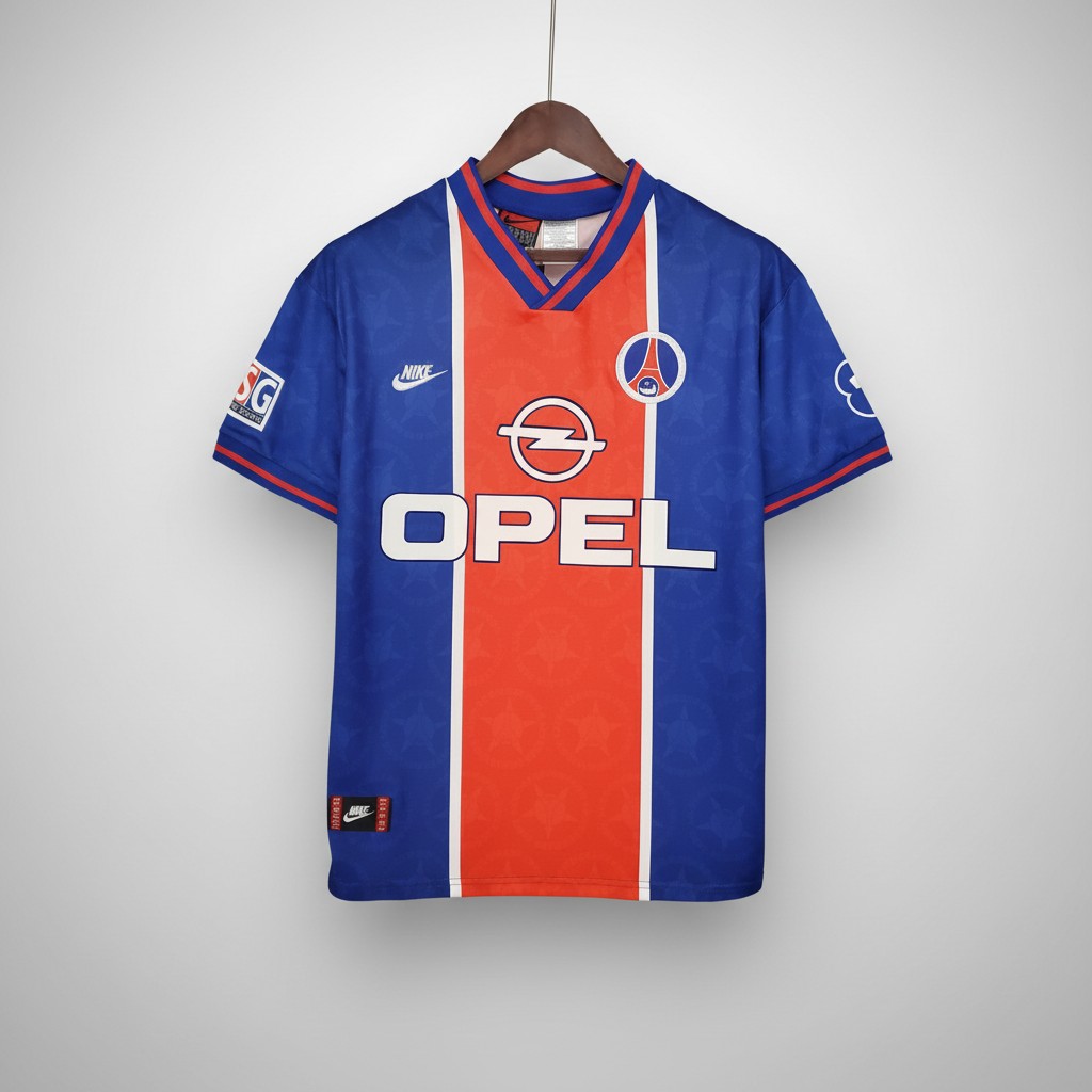 psg-1995-96-1-1000x1000-1 (Edit with AI) Paris Saint-Germain 1995 Home Retro Football Shirt - Image 1
