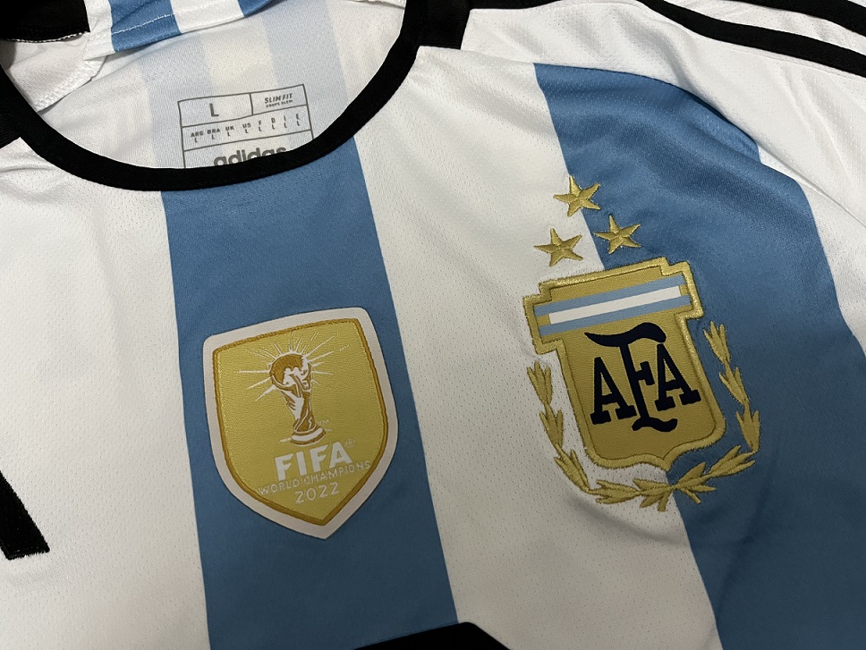 3 Stars 2022 Argentina Home Jersey With World Cup Champion Patches -  Kitsociety