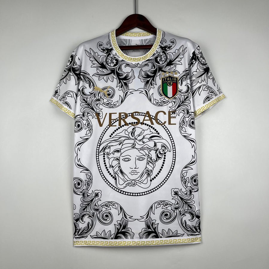 ITALY 2023 'CONCEPT' VERSACE (WHITE) HOME SHIRT - My Retro Jersey