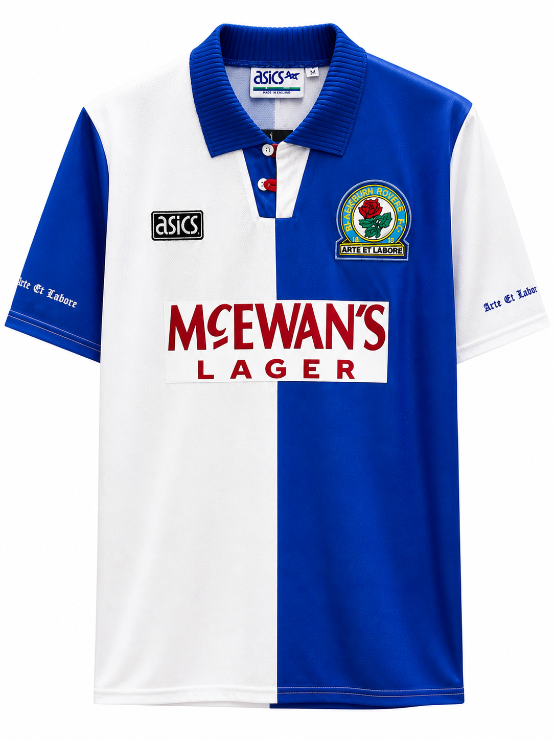Blackburn Rovers 94/95 Home Shirt – Title-Winning Retro Football