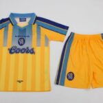 Chelsea 1998 Away Yellow Retro kids kit