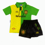 Kids Manchester United 1992/94 Third Soccer Jersey And Shorts