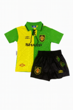 Kids Manchester United 1992/94 Third Soccer Jersey And Shorts