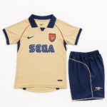 Arsenal 2001/02 Away Soccer Jersey And Shorts