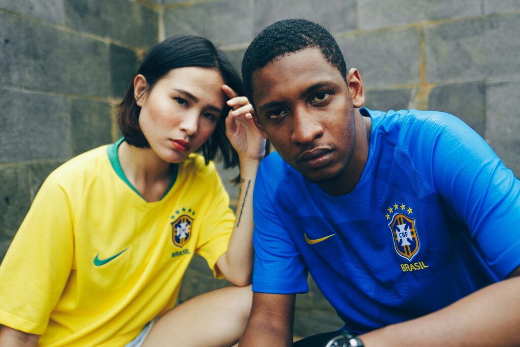 Brazil football shirt