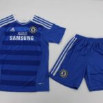 Kids Chelsea 2011/12 Home Soccer Jersey And Shorts