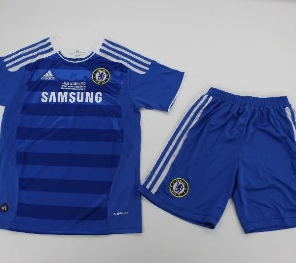 Kids Chelsea 2011/12 Home Soccer Jersey And Shorts