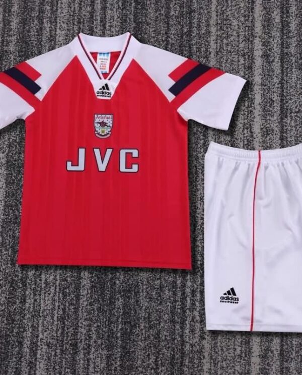 Kids Arsenal 1992/94 Home Soccer Jersey And Shorts