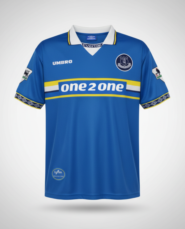 Everton Home Shirt 1997-98 | Umbro x One 2 One | Vintage