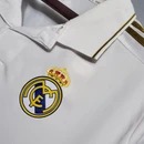 Real Madrid 2011/12 Home Shirt | White & Gold Bwin - Image 3