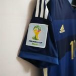 Argentina 2014 World Cup Final Shirt | Blue & Gold Away - Image 4