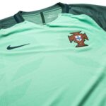 Portugal Euro 2016 Turquoise Shirt | Retro Football Jersey - Image 4